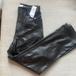 Abercrombie Vegan Leather pants